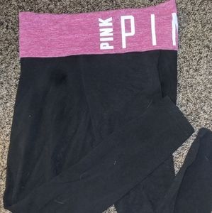 PINK yoga Capri pants